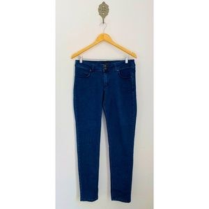 Yuva • Midrise Skinny Blue Denim Jeans